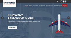 Desktop Screenshot of camtronicsllc.com