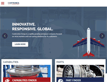 Tablet Screenshot of camtronicsllc.com